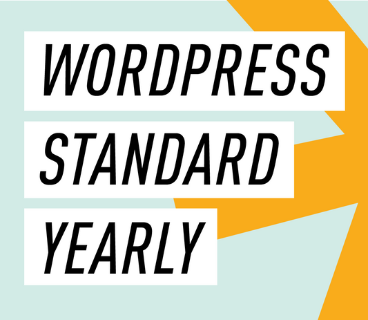 WordPress Standard Managed Web Hosting – Yearly